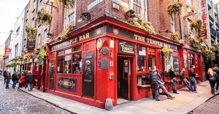 The Temple Bar in Dublin