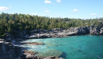 the grotto tobermory ontario.